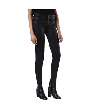 Women's Denim Jeans
Made In Romania
92% Cotton-4% Polyester-4%Elastane
Wash Code: SKINZEE 0662E
Zip Fly, Wax, Leather Coated
Super Slim-Skinny, Regular Waist
Colour: Black