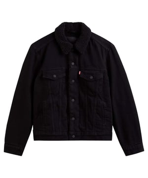 100% Baumwolle. Gewebe: Denim. Futterstoff: Gesteppt, Warme Haptik. Design: Logo, Unifarben. Knöpfe mit Logo, Knopfleiste an der Taille, Metallknöpfe. Mit Kragen, Langfaseriges Vlies-Futter. Langärmlig, Steppfutter. Bündchen: Schnappverschluss. Passform: leger. Taschenart: 2 Brusttaschen, Klappenverschluss, Schnappverschluss, Zwei Seitentaschen. Knopfverschluss.