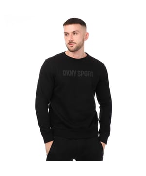 72% Katoen, 28% Polyester. Ontwerp: Effen, Tonaal Logo. Hem: Ribben. Hals: Crew Neck. Mouwtype: Met lange mouwen. Manchet: Ribbel. Bevestiging: Trek aan de achterkant. M: 38,5 in. L: 41,5 in. XL: 44,5in.