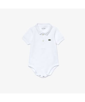 4J6963 Baby Organic Cotton Piqué Bodysuit In Recycled Cardboard Box Set Polo spirited organic mini cotton piqué baby grow Two-button ribbed polo collar Crotch with three snap buttons Recycled cardboard gift box “Mon premier Lacostein Embroidered green crocodile on chest Baby Organic Cotton Piqué Bodysuit In Recycled Cardboard Box Set Polo spirited organic mini cotton piqué baby grow Two-button ribbed polo collar Crotch with three snap buttons Recycled cardboard gift box “Mon premier Lacostein Embroidered green crocodile on chest