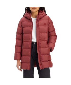 100% Polyester. Design: Gesticktes Logo, Gesteppt. Bündchen: Elastisch. Mit Kapuze. Langärmlig. Länge: Midi. Taschenart: Zwei Seitentaschen. Durchgehender Reißverschluss. Saum: Elastisch. 32 DE: 84 cm. 34 DE: 88,9 cm. 36 DE: 93,98 cm.