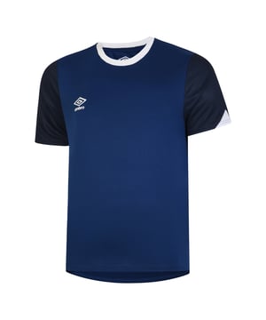 100% Polyester. Stoftechnologie: Ademend, Lichtgewicht, Vochtafvoerend. Stof: Micro Eyelet. Hals: Contrast, Crew Neck. Type mouwen: Contrasterende mouwen, Raglan. Easy-Care. Ontwerp: Gestapeld logo. Zoom: Afgevallen.