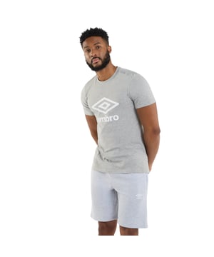 100% Cotton. Fabric: Single Jersey. Design: Screenprint, Stacked Logo. Neckline: Crew Neck. Sleeve-Type: Short-Sleeved. Fabric Technology: Lightweight. Subtle Stitch Detail, Top Stitched Shoulder. XS: 35 in. S: 37 in. M: 40 in. L: 43 in. XL: 46 in. XXL: 49 in.