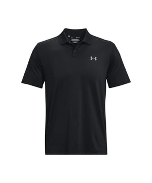 93% Polyester, 7% Elastaan. Stof: 4 Way Stretch. Ontwerp: Logo, eenvoudig. Halslijn: Platte gebreide kraag, Geribd, Omgeslagen kraag. Mouwtype: Korte mouwen. Stoftechnologie: Anti-Pick, Anti-Pilling, Ademend, Lichtgewicht, Vochtafvoerend, Sneldrogend, Slipbestendig, Zacht. Klep met 2 knopen, knoopjes met laag profiel, structuur. Zonneschatting: UPF 40. S: 36 in. M: 40 in. L: 44 in. XL: 48 in. XXL: 52 in. 3XL: 54 in.