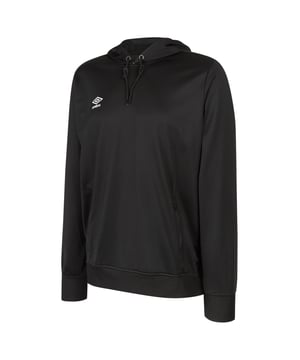 Materiaal: 100% polyester. Ontwerp: Gestapeld logo. Eigenschappen kap: 3-delig, Koord, Gegroeid op kap. Gemerkte Oogjes. Hem: Uitgerust, geribbeld. Manchet: Gemonteerd, geribbeld. Halslijn: Kapitein. Mouwtype: Met lange mouwen. Zakken: 2 zijzakken, omgekeerde rits, ritsbeschermer. Bevestiging: Trek aan de achterkant.