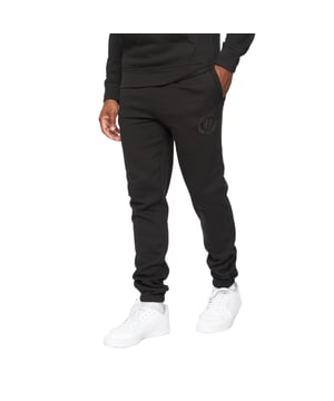 65% Baumwolle, 35% Polyester. Gewebe: angerautes Material. Design: Tintendruck, Logo, Aufschrift. Zum Überziehen. Hi-Build. Taschenart: Zwei Seitentaschen. Taille: Elastisch. Bündchen: Elastisch.
