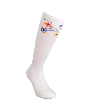 80% Baumwolle, 15% Polyamid, 5% Elastan. Marke: Off White. Gewebe: Stretch. Design: Pfeil, Floral.