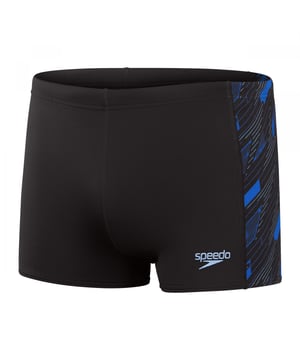 53% Polyester, 47% PBT. Ontwerp: Geborduurd, Logo, Gedrukt, Tekst. Stoftechnologie: Chloorbestendig, sneldrogend. Taillelijn: Tekenkoord.