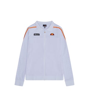 92% Polyester, 8% Elastan. Gewebetechnik: Aktive Dehnung. Design: Kontrast Detail, bestickt, Logo. Abzeichen, Gestricktes Band. GSM (Gramm pro Quadratmeter): 210. Taschenart: Zwei Seitentaschen. Mit Kragen. Langärmlig. Bündchen: gerippt. Saum: gerippt.