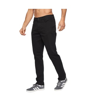 98% Cotton, 2% Elastane. Fabric: Canvas. Design: Plain. Fastening: Button, Zip Fly. Fabric Technology: Lightweight, Stretch. Belt Loops, DTM Buttons, Topstitched. Pockets: 2 Side Pockets, 2 Back Pockets, 1 Coin Pocket. Fit: Slim.