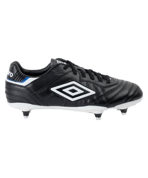 Obermaterial: Synthetischer Stoff. Marke: Umbro. Einlegesohle: Synthetischer Stoff. Laufsohle: Mit Stollen, Synthetischer Stoff. Ösen: 6. Absatz: Flach. Niedrig geschnitten. Design: Logo, Genäht. Zehenstil: Rund. Zum Schnüren. Geeignet für: Weicher Boden.