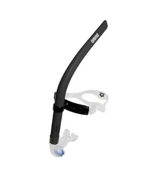 Material: PVC. Durable, Hypo-Allergenic. Silicone Mouthpiece. Fastening: Adjustable, Headband. Suitable for: All Round Swimmers, Training. Easy to Use, Rotating Arm, Safety Valve.