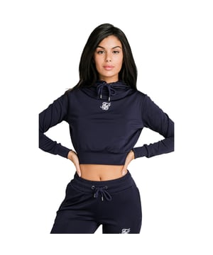95% Polyester, 5% Elastaan. Stof: Zachte aanraking. Ontwerp: Geborduurd, Logo. Manchet: Gemonteerd. Halslijn: Kapitein. Mouwtype: Met lange mouwen. Kenmerken van de kap: Tekenkoord. Bevestiging: Trek aan de achterkant. Zoom: Recht. 14 VK: 38 in.