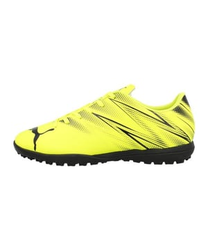 Marke: Puma. Obermaterial: Synthetischer Stoff. Futterstoff: Stoff. Eigenschaften: Rasen Training. Laufsohle: Synthetischer Stoff. Ösen: 6. Gewebetechnik: langlebig, Leicht. Absatz: Flacher Absatz. Niedrig geschnitten. Design: Grafikdruck, Logo. Zehenstil: Rund. Zum Schnüren.