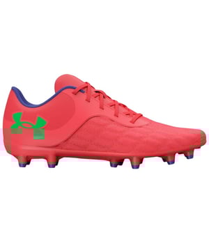 Obermaterial: Synthetischer Stoff. Marke: Under Armour. Einlegesohle: gepolstert. Laufsohle: Mit Stollen, Synthetischer Stoff. Gewebetechnik: Weich. Für verbesserte Traktion. Absatz: Flacher Absatz. Niedrig geschnitten. Design: Kontrast Detail, Logo. Zehenstil: Mandelförmig. Geeignet für: Fester Boden. Zum Schnüren.