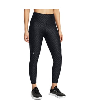 87% Polyester, 13% Elastane. Stof: 4 Way Stretch. Ontwerp: Logo, Gedrukt, Gedrukt. Bevestiging: Pull-On. Stoftechnologie: HeatGear, Lichtgewicht, Vochtafvoerend, Sneldrogend. Schuurvrije naden, Ergonomische naden, Platte gesloten naden. Zakken: Drop-in Sterkte Zak. Taille: Antislip, Brede Tailleband. Pasvorm: Strak. Lengte: Enkel. Stijging: Hoogbouw.