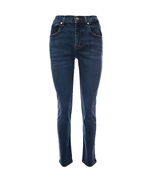Super Stretch Fabric
Mid Weight Fabric
Cotton 97%, Elastane 3% ?Rendered in Stretch Tek Earthkind denim, it offers power-stretch and supreme shape retention, all in a sustainable, 100% degradable guise. This mid-rise, tapered-leg style looks great with tees, overshirts and sneakers. 7 For All Mankind jeans are made from premium-quality fabrics.