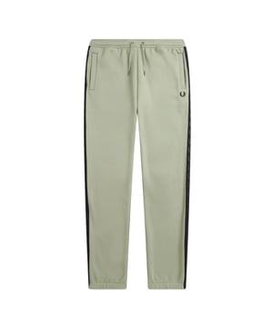 Experience the ultimate comfort and style with Fred Perry Embossed Laurel Wreath Taped Legs Seagrass Sweatpants. These sweatpants are not just any ordinary pants- they are designed with your needs and preferences in mind. Featuring two front pockets, a Fred Perry badge on the left leg, and cuffed legs for a tailored fit, these sweatpants are made from 100% cotton for maximum comfort. Don't settle for anything less, elevate your wardrobe with these premium sweatpants and experience the difference for yourself!