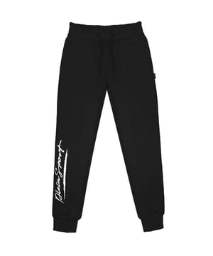 Plein Sport Black Sweatpants, 86% Cotton, 14% Polyester, Elasticated Waist and Leg Endings, Large Plein Branding On Sides, Drawstring Ties, Black Bottoms, Gym Wear