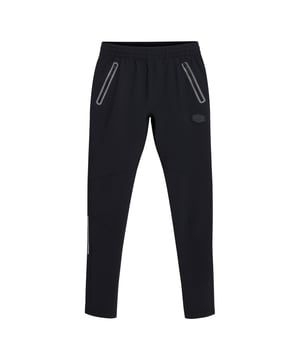 Elastan, Polyester. Gewebe: 4-fache Dehnrichtung, Twill, gewebter Stoff. Design: Abzeichen, Wärmeübertragung, Unifarben. GSM (Gramm pro Quadratmeter): 140. Gewebetechnik: Leicht. Reflektierender Streifen, Handtuchschlaufe. Taschenart: Zwei Seitentaschen, Geklebter Reißverschluss. Taille: Elastisch, Kordelzug innen.