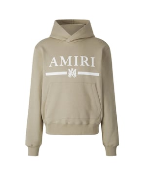 Sudadera con capucha Amiri beige, Ajuste regular, Se ajusta a la talla, 100% algodón, Hecho en Italia, Extremos de cintura y mangas acanalados, Sudadera con capucha, Sudadera con capucha beige, Ropa de calle