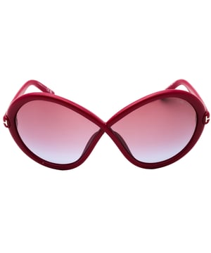 Experimenta el lujoso estilo de Tom Ford con estas gafas de sol fucsia/violeta brillantes. Realza tu look con su diseño atrevido y vibrante, perfecto para destacar dondequiera que vayas. Diseñadas con precisión y calidad, estas gafas de sol no te decepcionarán. ¡Consíguelas hoy y eleva tu estilo!
