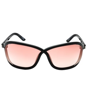 Experimenta el estilo lujoso y audaz de Tom Ford con estas impresionantes gafas de sol en negro brillante. Elige entre lentes degradados o violeta espejado para un look único y llamativo. Estas gafas de sol son el complemento perfecto para tu armario vanguardista