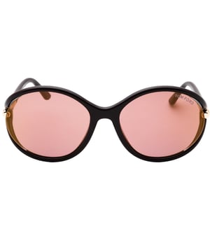 Experimenta el estilo definitivo con las gafas de sol Tom Ford con montura marrón oscuro brillante y lentes marrón rosa. Déjate cautivar por su diseño lujoso y su fabricación de calidad. No dejes pasar la oportunidad de añadir este accesorio imprescindible a tu colección