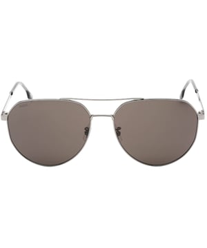 Irradia confianza y estilo con las elegantes gafas de sol Hugo Boss con montura de rutenio y lentes grises. Perfectas para cualquier ocasión, estas gafas combinan una llamativa montura de rutenio con lentes de tamaño 61x16x145 para un look moderno y sofisticado. Mejora tu estilo y marca la diferencia con estas gafas de sol de diseñador