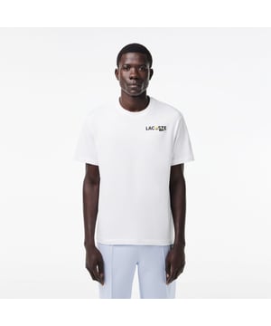 TH7363 Heavy Cotton Jersey Back Print T-shirt Organic cotton Classic  comfortable fit Heavy jersey Crew neck Embroidered crocodile on chest Heavy Cotton Jersey Back Print T-shirt Organic cotton Classic  comfortable fit Heavy jersey Crew neck Embroidered crocodile on chest