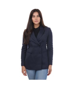 Buitenste materialen: 100% Polyester. Voeringmateriaal: 96% Polyester, 4% Elastaan. Voering: Jacquard. Stof: Satijn Touch. Ontwerp: Eenvoudig. Mouwtype: Met lange mouwen. Halslijn: Peak Lapel. Geschikt voor: Vriendje. Zakken: 2 Onderzakken, 1 Borstzak. Fastening: Double-Breasted. 8 VK: 33 in.