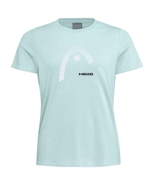 Train and compete in confidence with the Head Club Lara Women’s Tennis T-Shirt—a stylish and functional tee designed for comfort, breathability, and athletic performance. Ideal for match play or everyday training, it offers a flattering fit and freedom of movement.
Key Features:
Moisture-Wicking Fabric: 

Keeps sweat under control for a dry, comfortable feel throughout your game.

Lightweight &amp; Breathable Material: 

Promotes airflow to keep you cool even during intense rallies.

Feminine Fit: 

Gently shaped for a flattering silhouette without restricting motion.

Crew Neckline: 

Offers a classic, comfortable fit for active wear.

Short Sleeves with Mesh Inserts: 

Improves ventilation and enhances mobility.

Durable Construction: 

Made to withstand repeated wear and washing.

Minimalist Head Branding: 

Clean design with subtle logo detail for a modern, sporty finish.

Whether you're serving aces or practicing drills, the Head Club Lara T-Shirt helps you stay comfortable, focused, and stylish on the court.