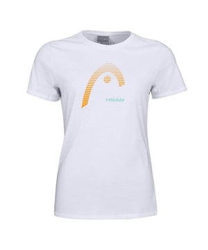 Train and compete in confidence with the Head Club Lara Women’s Tennis T-Shirt—a stylish and functional tee designed for comfort, breathability, and athletic performance. Ideal for match play or everyday training, it offers a flattering fit and freedom of movement.
Key Features:
Moisture-Wicking Fabric: 

Keeps sweat under control for a dry, comfortable feel throughout your game.

Lightweight &amp; Breathable Material: 

Promotes airflow to keep you cool even during intense rallies.

Feminine Fit: 

Gently shaped for a flattering silhouette without restricting motion.

Crew Neckline: 

Offers a classic, comfortable fit for active wear.

Short Sleeves with Mesh Inserts: 

Improves ventilation and enhances mobility.

Durable Construction: 

Made to withstand repeated wear and washing.

Minimalist Head Branding: 

Clean design with subtle logo detail for a modern, sporty finish.

Whether you're serving aces or practicing drills, the Head Club Lara T-Shirt helps you stay comfortable, focused, and stylish on the court.
