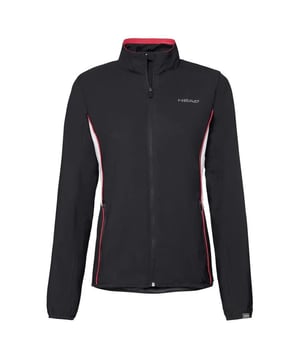 Stay warm in style with the Head Club Logo Women’s Black Jacket—a versatile, performance-ready layer perfect for pre-match warm-ups, travel, or everyday wear. With a clean design and a flattering fit, it blends athletic function with modern comfort.
Key Features:
Lightweight Yet Warm: 

Ideal for layering, offering just the right amount of warmth without bulk.

Moisture-Wicking Fabric: 

Keeps you dry and comfortable during activity or downtime.

Full-Zip Front: 

Easy to wear and adjust, perfect for on-the-go comfort.

High Collar: 

Adds warmth and a sleek, athletic silhouette.

Elastic Cuffs and Hem: 

Provide a snug fit to block out wind and retain shape.

Side Pockets: 

Convenient storage for small essentials or hand-warming.

Subtle Head Logo: 

Minimal branding for a clean, classic look that works on and off the court.

Whether you're warming up, cooling down, or heading out, the Head Club Logo Jacket delivers sporty elegance and everyday versatility.
 