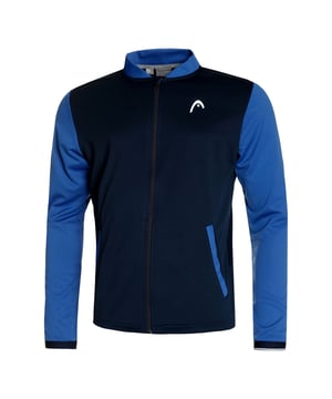 Elevate your athletic style with the Head Breaker Men’s Blue Track Jacket—a sleek and functional layer designed for warm-ups, cool-downs, and everyday wear. With a modern fit and performance fabric, it keeps you looking sharp and feeling comfortable on or off the court.
Key Features:
Lightweight Performance Fabric: 

Breathable and quick-drying to keep you comfortable during activity.

Full-Zip Front: 

Easy to layer and adjust for personalized comfort.

Ribbed Cuffs and Hem: 

Secure fit that helps retain shape and blocks out wind.

Stand-Up Collar: 

Adds extra warmth and a sporty edge to your look.

Side Pockets: 

Convenient storage for small essentials or hand warmth.

Modern Athletic Fit: 

Tailored without being restrictive—great for active or casual wear.

Bold Blue Design with Head Branding: 

Striking color and subtle logo detail for a clean, confident appearance.

From the tennis court to the city streets, the Head Breaker Track Jacket delivers comfort, style, and everyday versatility.