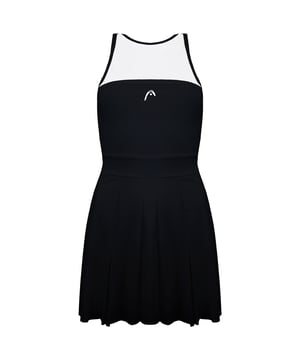 Channel power and precision in the Head Boudica Women’s Tennis Dress—a dynamic blend of sport-ready function and confident style. Designed for players who move with purpose, this dress delivers premium comfort, mobility, and a sleek silhouette, perfect for dominating the court.
Key Features:
Moisture-Wicking Technology: 

Draws sweat away to keep you dry and focused during play.

Stretch Performance Fabric: 

Offers full freedom of movement for quick footwork and powerful shots.

Built-In Inner Shorts: 

Ensures comfort, support, and coverage in every match.

Sculpted Athletic Fit: 

Contours to the body for a flattering yet non-restrictive design.

Breathable Panels: 

Strategically placed to enhance ventilation and temperature control.

Racerback Cut: 

Promotes upper-body mobility for unimpeded swings and serves.

Modern, Bold Aesthetic: 

Inspired by strength and agility, with clean lines and subtle Head branding.

Designed to keep up with your intensity, the Head Boudica Tennis Dress empowers your performance while delivering a confident, professional look.