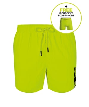 De Zwembroeken van Muchachomalo zitten als gegoten en zijn gemaakt van hoogwaardige materialen voor ultiem comfort en duurzaamheid. Met een elastische tailleband en verstelbare trekkoorden voor een perfecte pasvorm.