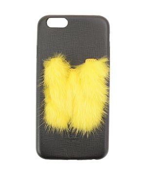 Fendi Womens W Mink Letter IPhone 6 Case