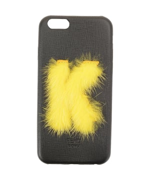 Fendi Womens K Mink Letter IPhone 6 Case