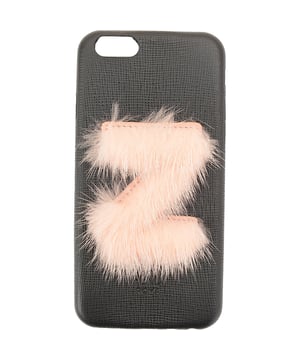 Fendi Womens Z Mink Letter IPhone 6 Case