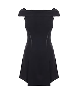 78% Viscose &amp; 22% Elastane Womens Zimmermann  Matchmaker Knit Panelled Mini In Black