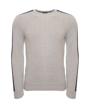 Main: Cotton Burton Mens Jumper In Grey