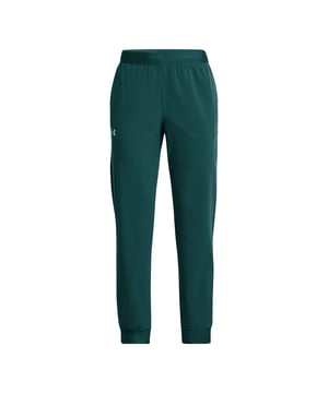 87% Polyester, 13% Elastane. Stof: Rek, Geweven. Ontwerp: Logo, eenvoudig. Stoftechnologie: Ademend, Fluorvrij, UA Storm Technologie, Ultra-Lite, Waterafstotend. Zakken: Open zakken. Taille: Elastisch, intern koord. Geschikt voor: Taps toelopend. Zonneschatting: UPF 50+.