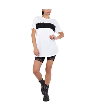 BRAVE SOUL Women’s T-Shirt
Made In India
Material: 100% Viscose
Style Name: NICOLE
Style Code: LTS-414NICOLE
Frill design across the chest
Breathable
Short Sleeve
Regular Fit
Stretchable
Comfort and Soft feel
Ribbed Neck, Cuff and Hem
Machine Washable