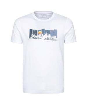 100% Baumwolle. Gewebetechnik: Atmungsaktiv, Leicht, Weich. Design: Grafikdruck, Logo. Sicherheitsstandards: CE ED 2016/425. Rundhalsausschnitt. Kurzärmlig. UV-Schutzfaktor: UPF 50+. XS: 88,9 cm. S: 93,98 cm. M: 102 cm. L: 109 cm. XL: 116,84 cm. XXL: 124,46 cm. 3XL: 134,5 cm. 4XL: 142 cm.