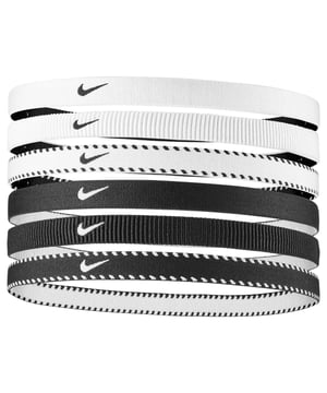 80% Polyester, 13% Silicone, 7% Spandex. Lengte: 16cm. Breedte: 9cm. Hoogte: 1cm. 25 g/m. Ontwerp: Contrastdetail, geribbeld effect, Swoosh. Elastiek, Stretch.