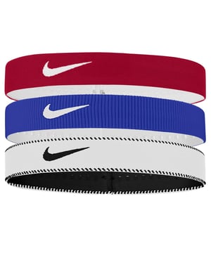 3er-Pack. Marke: Nike. Gewebe: Nahtloses Gestrick, Stretch. Gewebetechnik: Flexibel. Design: Logo. Schmal zulaufend. Breites Band.