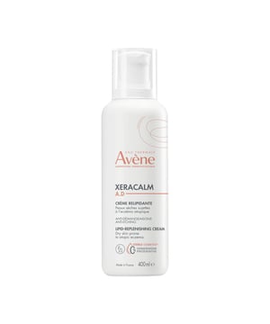 XERACALM A.D. crema relipidante de AVÈNE es una crema revitalizante diseñada para nutrir, calmar e hidratar la piel muy seca, especialmente en aquellos con tendencia a la dermatitis atópica y picazón. Su formulación incluye I-modulia®, un ingrediente posbiótico derivado del Agua termal de Avène que ayuda a reducir la picazón y la irritación. También contiene Cer-omega, que combate la sequedad y ayuda a restaurar la barrera cutánea. Además, cuenta con la tecnología Cosmética Estéril®, que garantiza la esterilidad y seguridad del producto. Después de usarla, experimentarás alivio, disminución de los picores y una mejora notable en la piel seca.