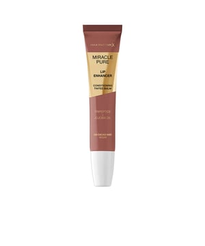 Hidrata, trata y da brillo con Max Factor Miracle Pure Lip Enhancer, un bálsamo labial hidratante con un acabado brillante. Clínicamente comprobado para proporcionar hasta un 85% más de hidratación en los labios*. Formulado con aceite de jojoba y tripeptidos para un tratamiento que mejora la apariencia de los labios, dejando los labios al natural rejuvenecidos después de solo 2 semanas**. Disfruta del aplicador curvado de silicona para un deslizamiento perfecto y una sensación acolchonada. Elige entre siete tonos luminosos, incluyendo un tono transparente universal que también se puede usar como una mascarilla nutritiva para los labios durante la noche.*Estudio clínico, 34 participantes**Estudio de consumidores, 115 participantes
