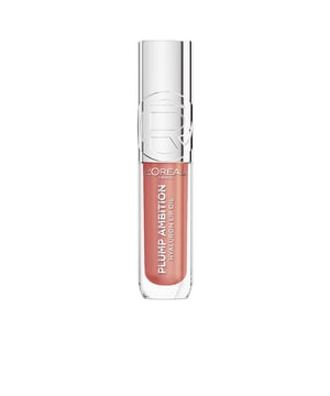 El aceite labial Plump Ambition de LOréal Paris rellena e hidrata los labios en cada aplicación, aportándoles volumen y brillo. Su fórmula está enriquecida con ácido hialurónico y tripéptidos para una hidratación que dura 24 horas (*test instrumental en 24 voluntarias). Consigue unos labios con volumen e irresistibles en 4 semanas (*test de consumidor en 113 mujeres). Disponible en 8 tonos.*Test instrumental en 24 voluntarias.&nbsp,